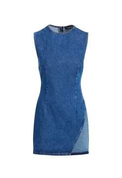 Sculpted Denim Mini